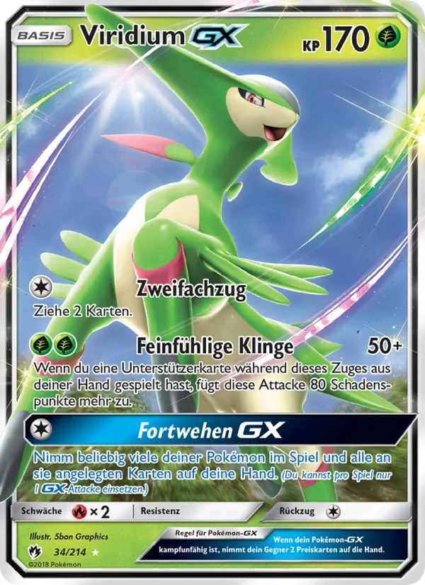 Viridium GX (Lost Thunder #34/214)