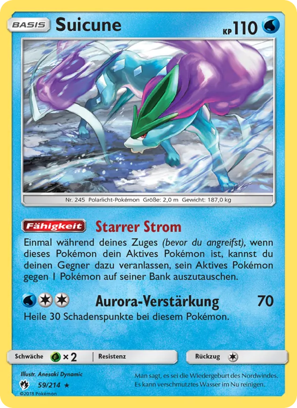 Suicune (Echo des Donners #59/214)