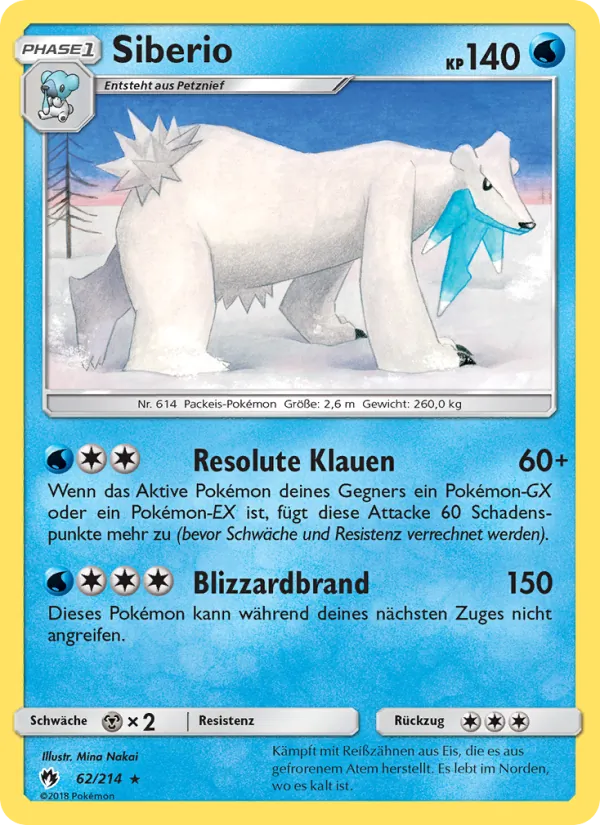 Siberio (Lost Thunder #62/214)