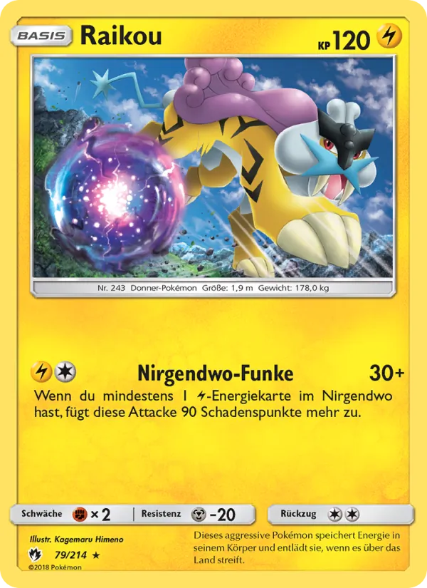 Raikou (Lost Thunder #79/214)