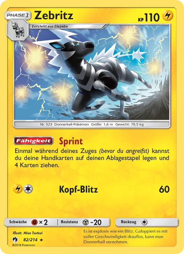 Zebritz (Lost Thunder #82/214)