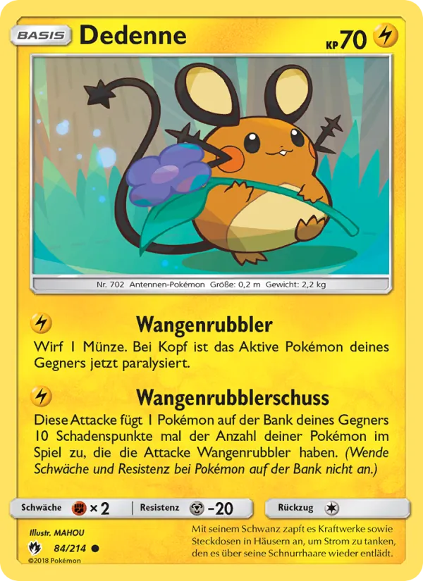 Dedenne (Echo des Donners #84/214)