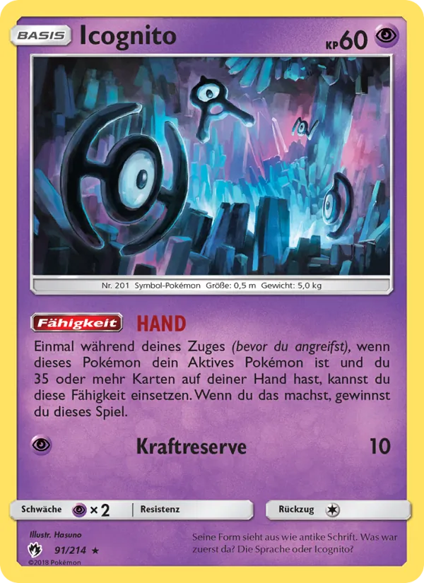Icognito (Echo des Donners #91/214)