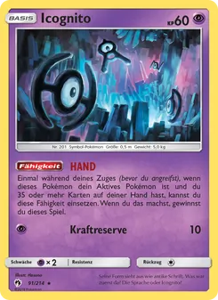 Icognito (Echo des Donners #91/214)