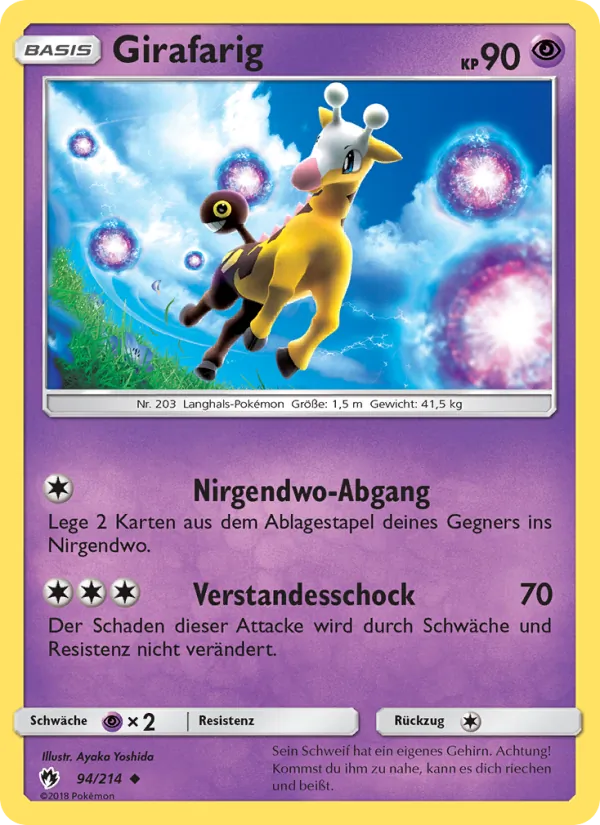 Girafarig (Echo des Donners #94/214)