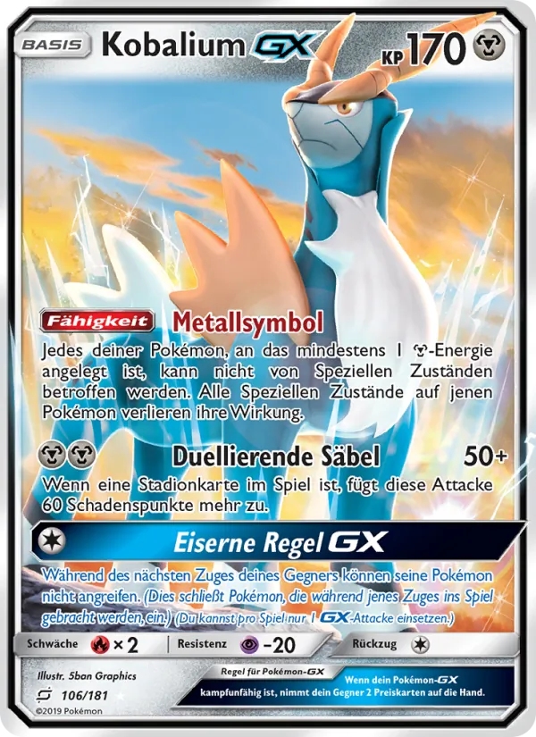 Kobalium GX (Teams Sind Trumpf #106/181)