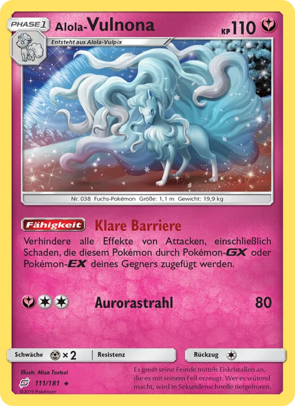 Alola Vulnona (Team Up #111/181)