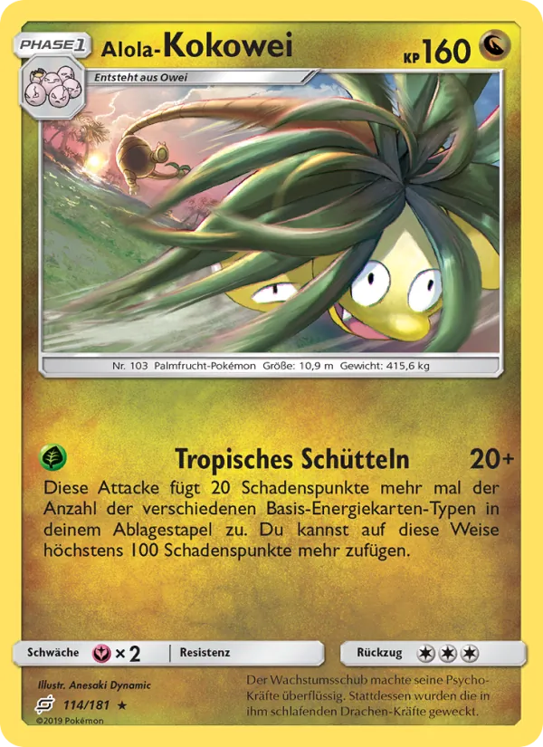Alola-Kokowei (Team Up #114/181)