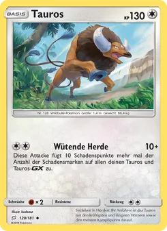Tauros (Teams Sind Trumpf #129/181)