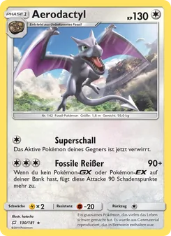 Aerodactyl (Teams Sind Trumpf #130/181)