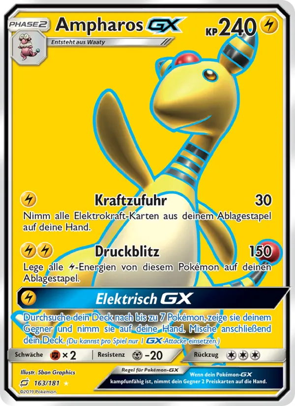 Ampharos GX (Team Up #163/181)