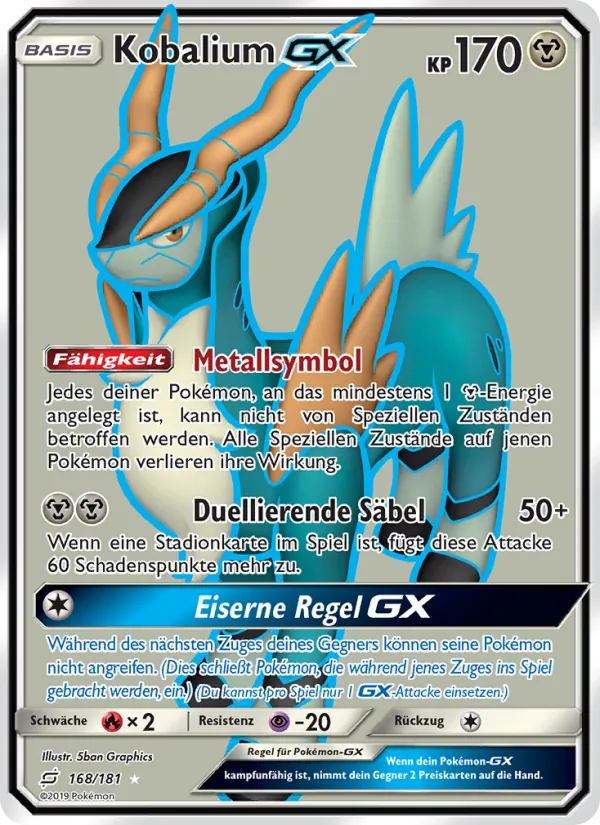 Kobalium GX (Teams Sind Trumpf #168/181)