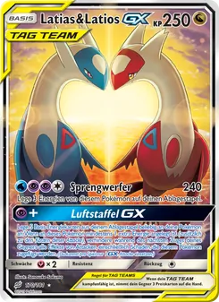 Latias & Latios GX (Teams Sind Trumpf #170/181)