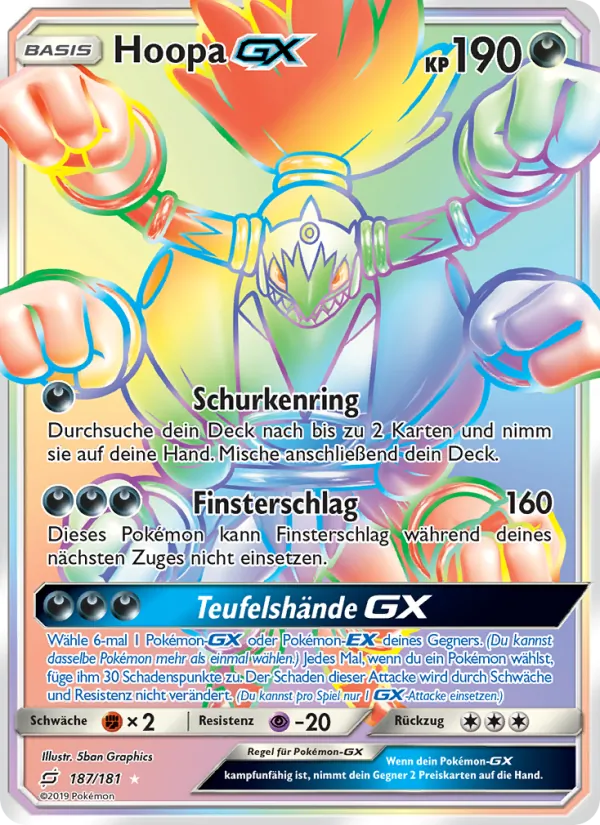 Hoopa GX (Team Up #187/181)