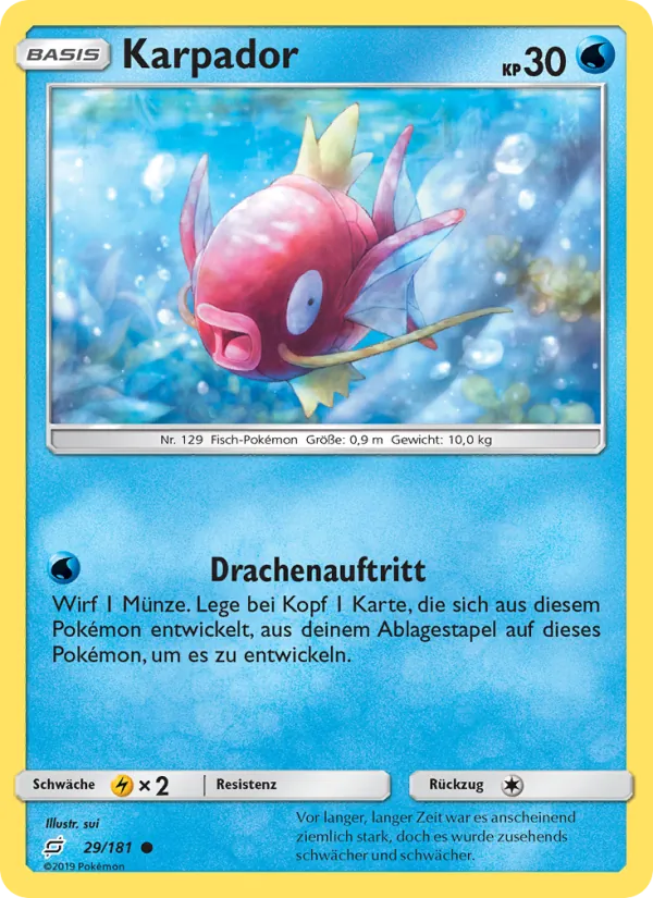 Karpador (Teams Sind Trumpf #29/181)