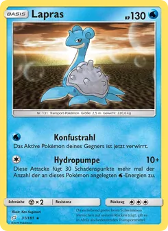 Lapras (Teams Sind Trumpf #31/181)