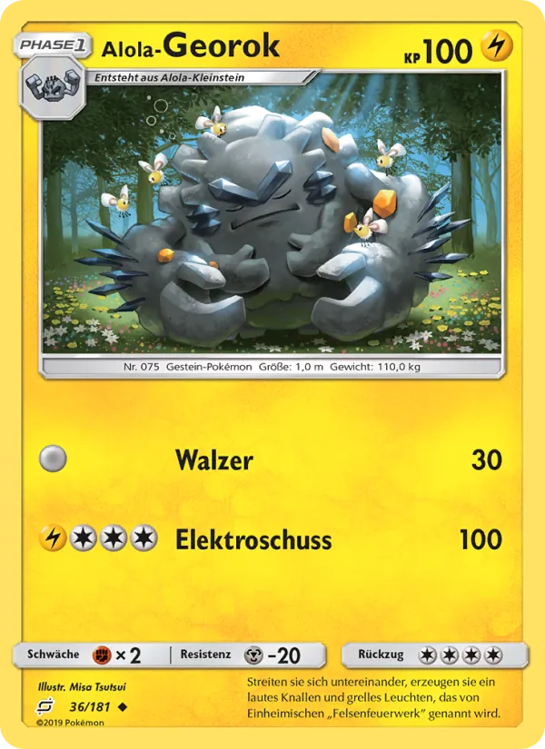 Alola-Georok (Team Up #36/181)