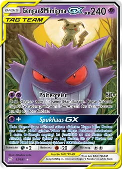 Gengar & Mimigma GX (Teams Sind Trumpf #53/181)