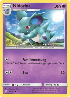 Nidorina (Teams Sind Trumpf #55/181)