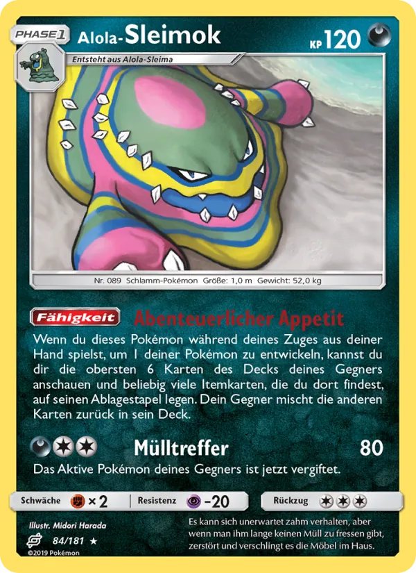 Alola-Sleimok (Team Up #84/181)