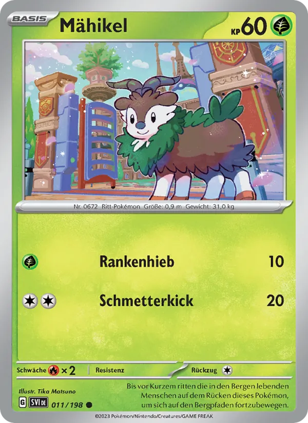 Mähikel (Karmesin & Purpur #011/198)