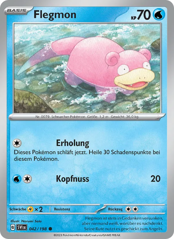 Flegmon (Karmesin & Purpur #042/198)