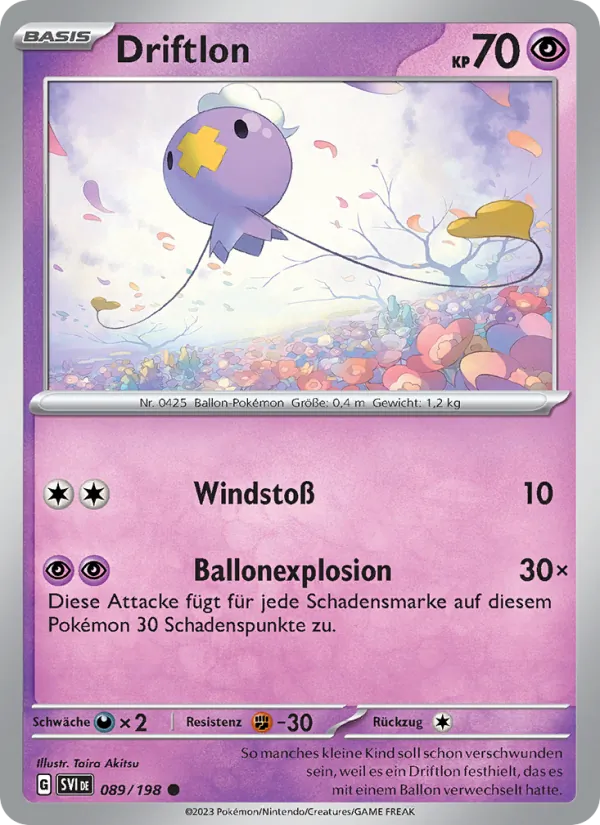 Driftlon (Scarlet & Violet #089/198)