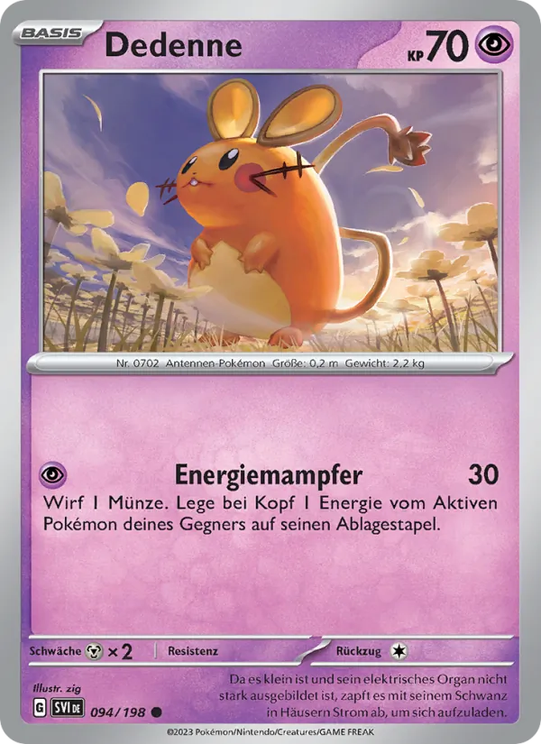Dedenne (Karmesin & Purpur #094/198)
