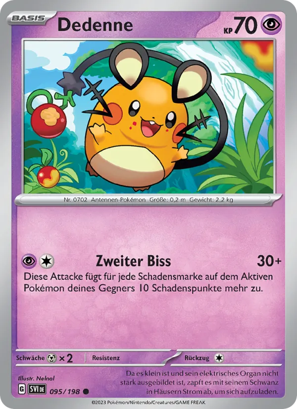 Dedenne (Karmesin & Purpur #095/198)