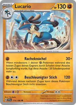 Lucario (Karmesin & Purpur #114/198)