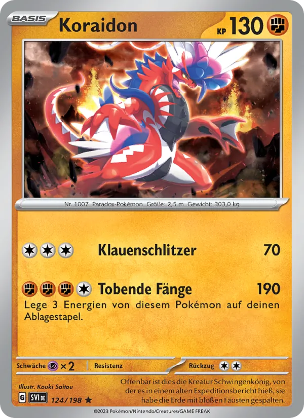 Koraidon (Scarlet & Violet #124/198)