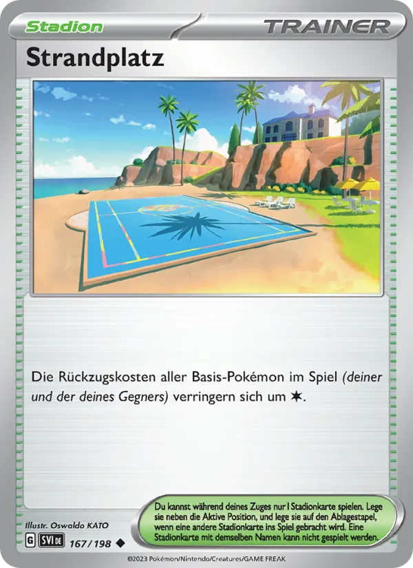 Strandplatz (Scarlet & Violet #167/198)