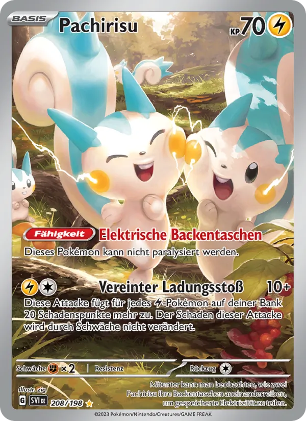 Pachirisu (Scarlet & Violet #208/198)
