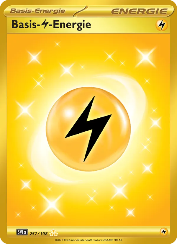 Basis-Lightning-Energie (Scarlet & Violet #257/198)