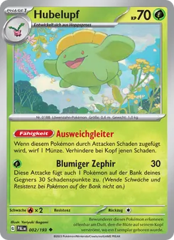 Hubelupf (Entwicklungen in Paldea #002/193)
