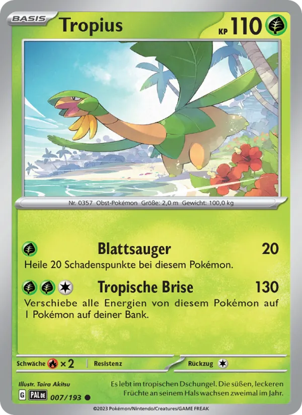 Tropius (Entwicklungen in Paldea #007/193)