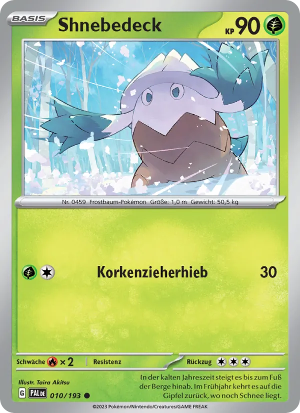 Shnebedeck (Paldea Evolved #010/193)