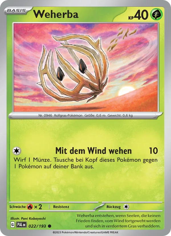 Weherba (Entwicklungen in Paldea #022/193)