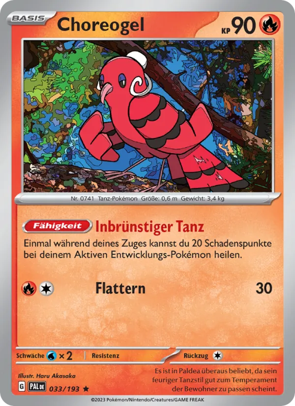Choreogel (Entwicklungen in Paldea #033/193)