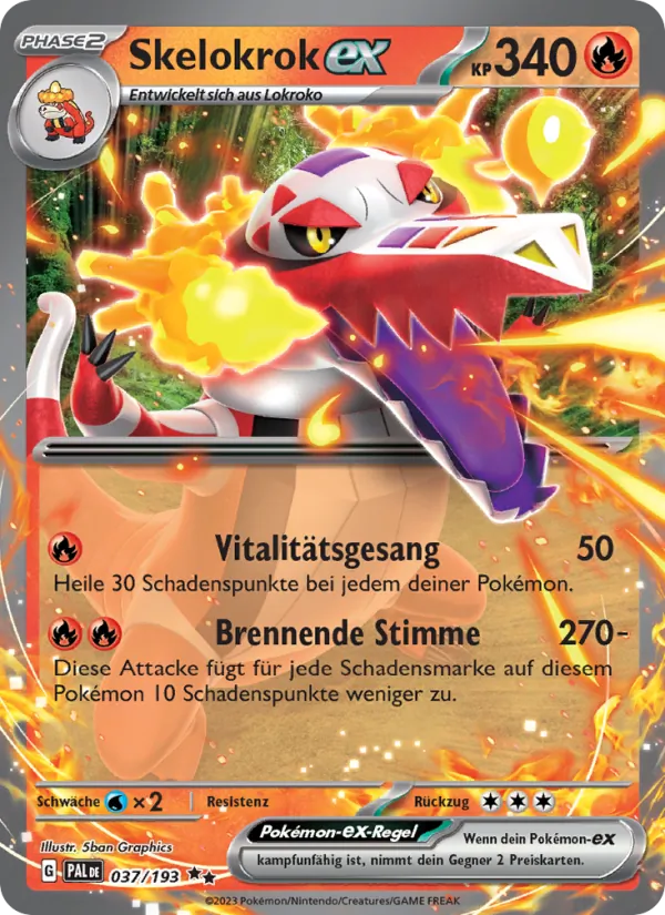 Skelokrok-ex (Entwicklungen in Paldea #037/193)