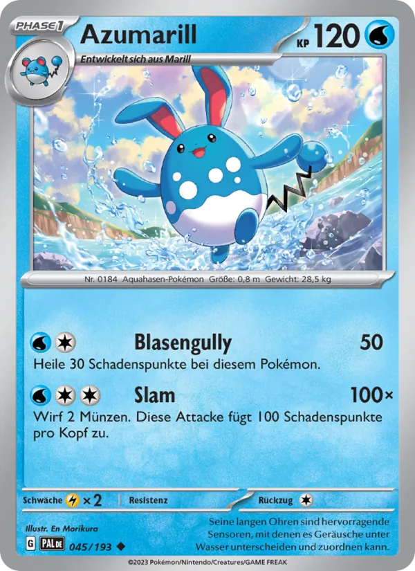 Azumarill (Paldea Evolved #045/193)