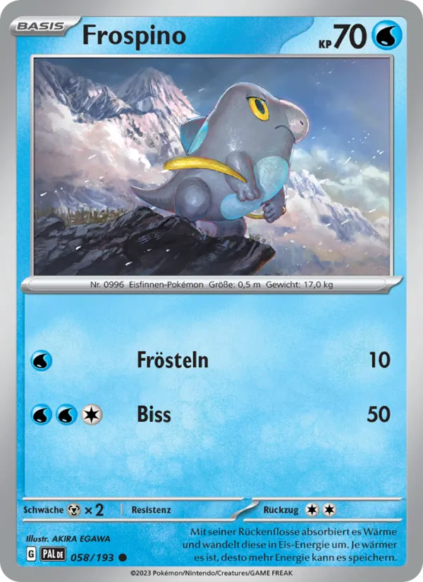 Frospino (Paldea Evolved #058/193)