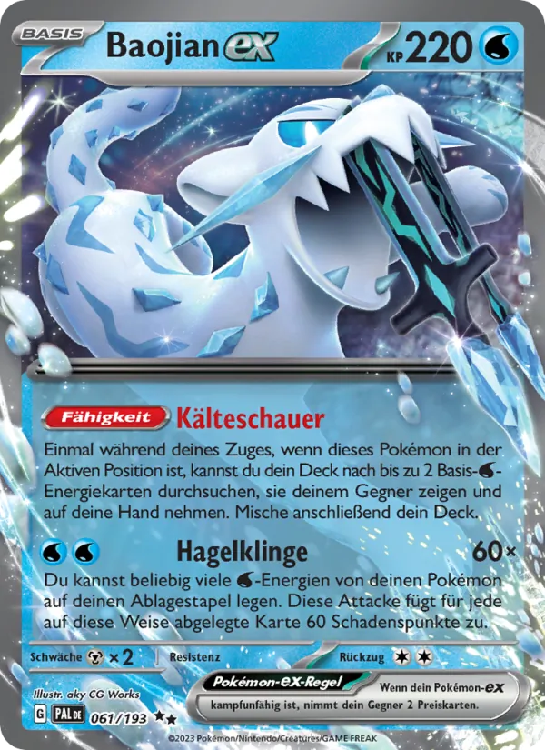 Baojian-ex (Paldea Evolved #061/193)