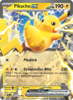 Pikachu-ex (Entwicklungen in Paldea #063/193)