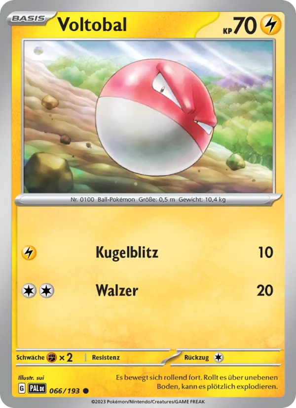 Voltobal (Paldea Evolved #066/193)