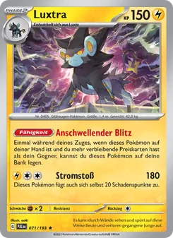 Luxtra (Entwicklungen in Paldea #071/193)