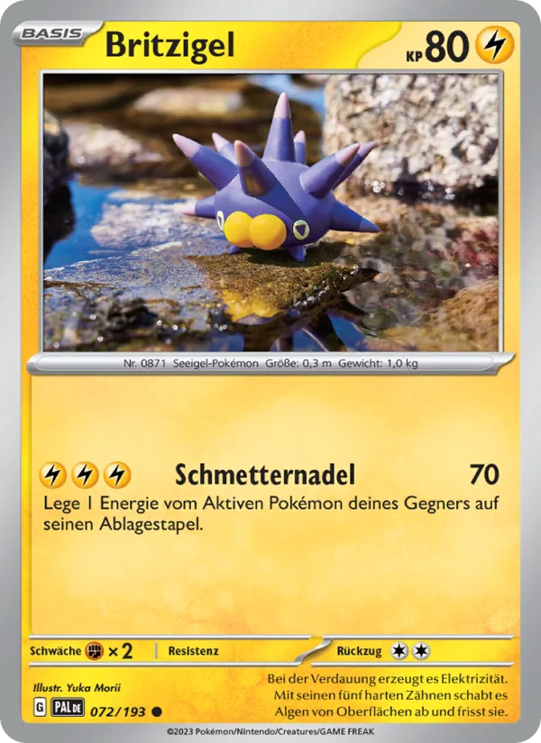 Britzigel (Paldea Evolved #072/193)