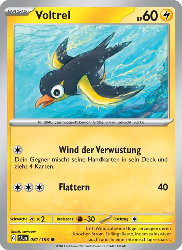 Voltrel (Entwicklungen in Paldea #081/193)