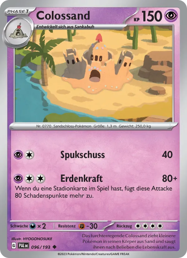 Colossand (Entwicklungen in Paldea #096/193)