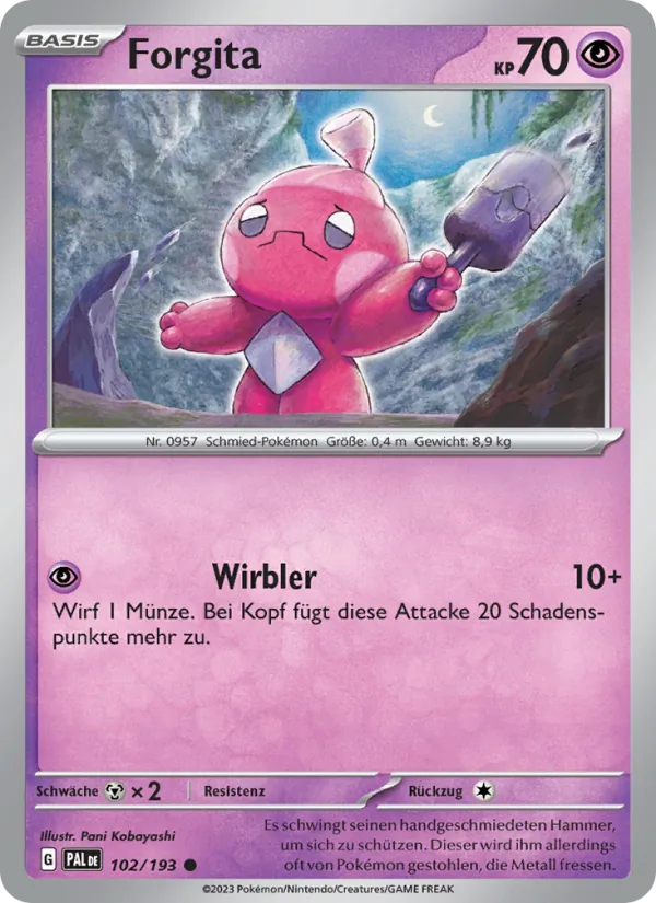Forgita (Paldea Evolved #102/193)